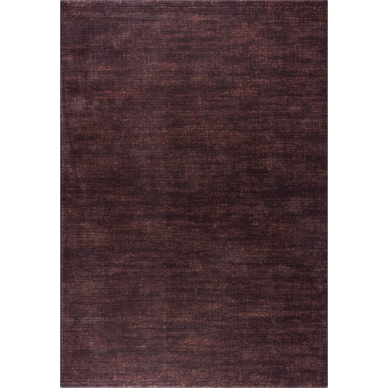 Galleria Power Loom Polypropylene Rug , Burgundy, Rectangle 120 x 170 cm