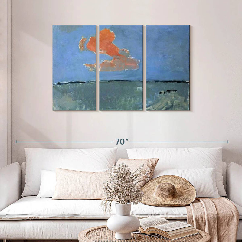 Avery The Red Cloud, 28" H x 45" W
