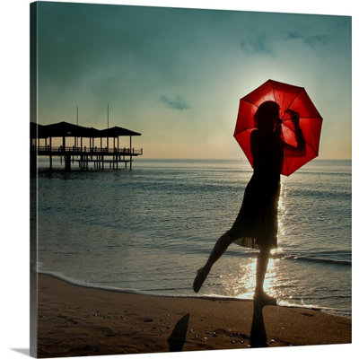Watch Her Disappear by Ambra Photography Photographic Print on Canvas