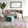 Bodrum Tribal Native Fuschia Area Rug