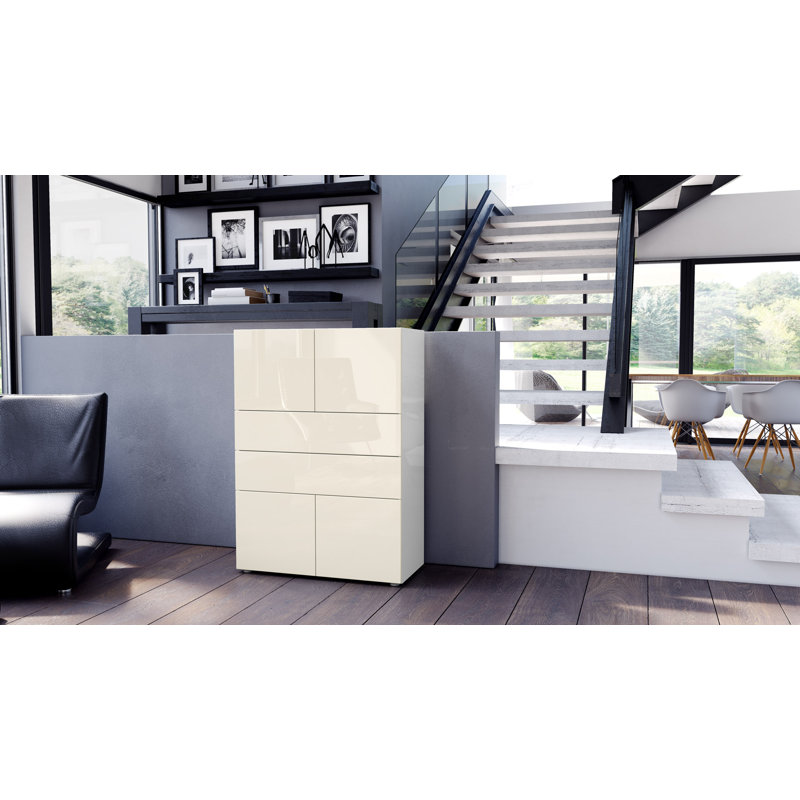 Mccutchen 76cm Sideboard, Cream