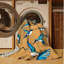  Washable Hummingbirds Hawaiian Area Rug-1684583752