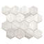 Carreau de mosaïque en verre recyclé mat 3 po x 3 po Daintree-128636005