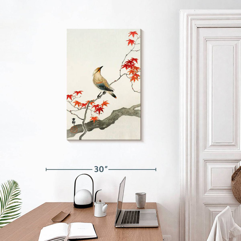 Harnek, peste japonaise sur érable, H 30 po x l 20 po