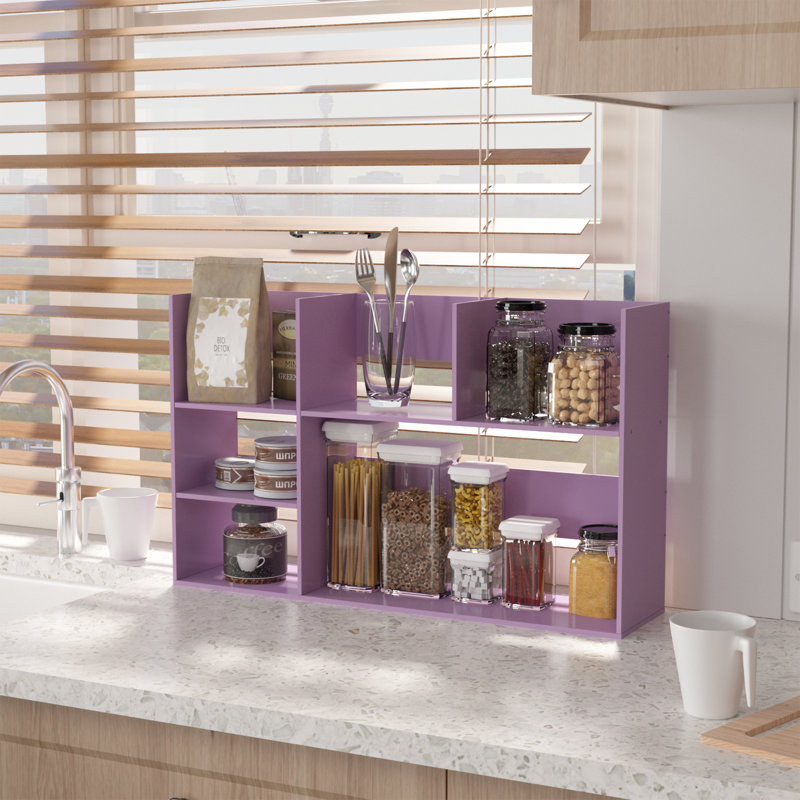 Organisateur de bureau Ionie, Mauve