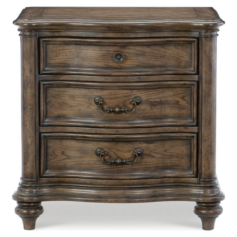 Table de chevet formelle en bois American