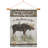 Double Sided 40'' H x 28'' W Polyester Flag Set