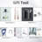 6Ft X 5Ft Gray Outdoor Metal Shed - Galvanized Iron Build, Strong And Long-Lasting, Punched Vents, Sliding Door With Padlock, Easy Assembly, Protected Steel For Outdoor, Structure, Construction, To-123403560-123403561