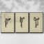 Antique Saddle II, ensemble de 3 toiles encadrées sur toile-97759559-97759562