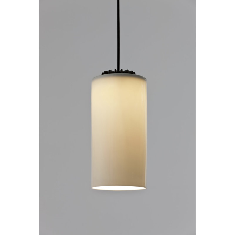 Cirio Simple, Black, Porcelain, 126.8" H x 3.9" W x 3.9" D