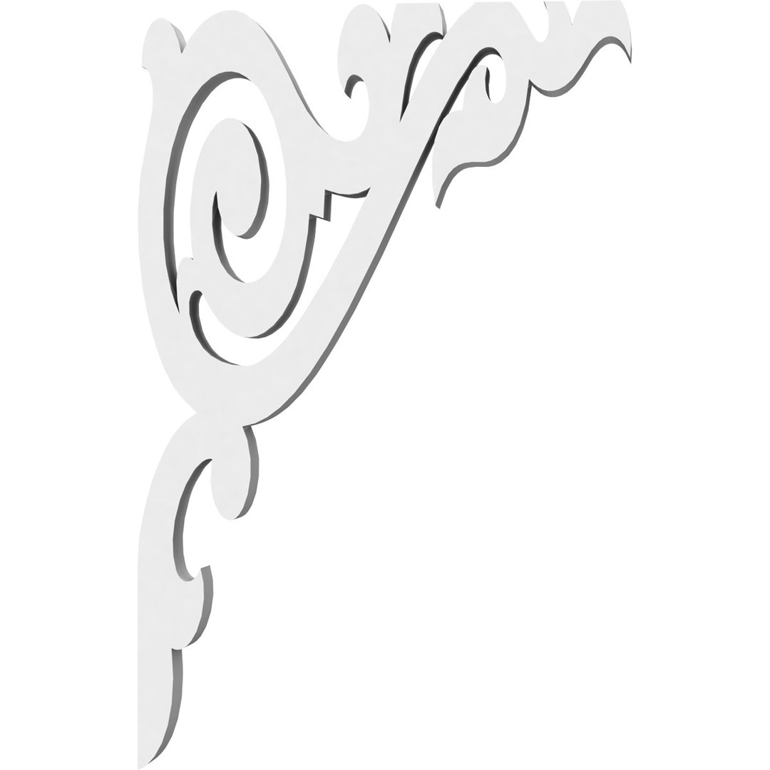 Baile Architectural Grade PVC Bracket Ekena Millwork 