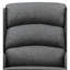 Chaise berçante en contreplaqué de 26 po de hauteur avec accoudoirs de 53,05 lb, coussin en mousse de 20 po, assise de 20 po de largeur, paquet de 79