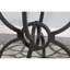 Table de salle à manger Gunmetal