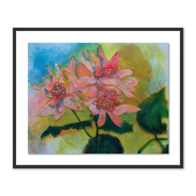 Untitled Floral III Painting by Amy Bautz