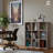 9-Cube Storage Organizer Shelf, Home Storage Shelf Divider w/ Back, 11-Inch Storage Bookcase, White -2114708309-2096776203