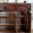 Dark-walnut Solid Wood Shoe Storage Bench