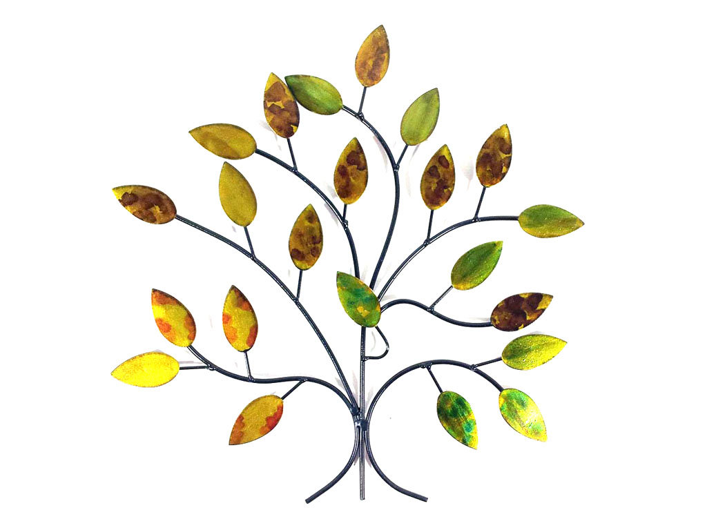 Handmade Trees And Nature Wall Decor on Metal