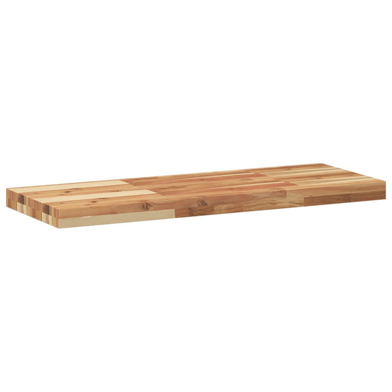 Alexian Solid Wood Floating Shelf, 4cm H x 100cm W x 30cm
