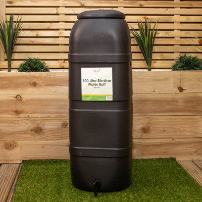 Samuel Alexander Weather Resistant Plastic Rain Barrel