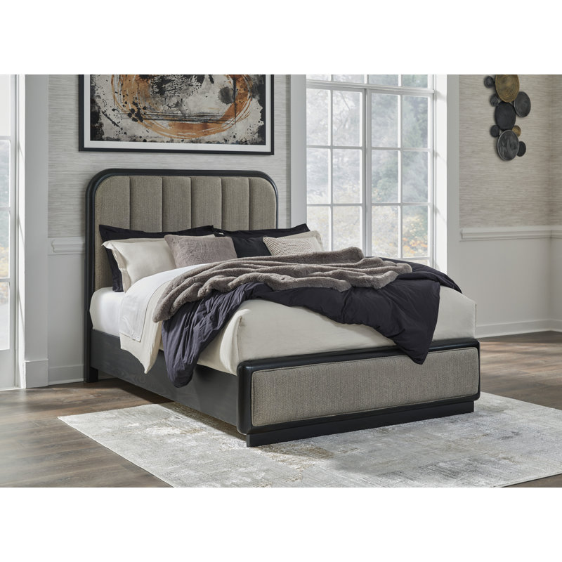 Rowanbeck Upholstered Panel Bed, Queen