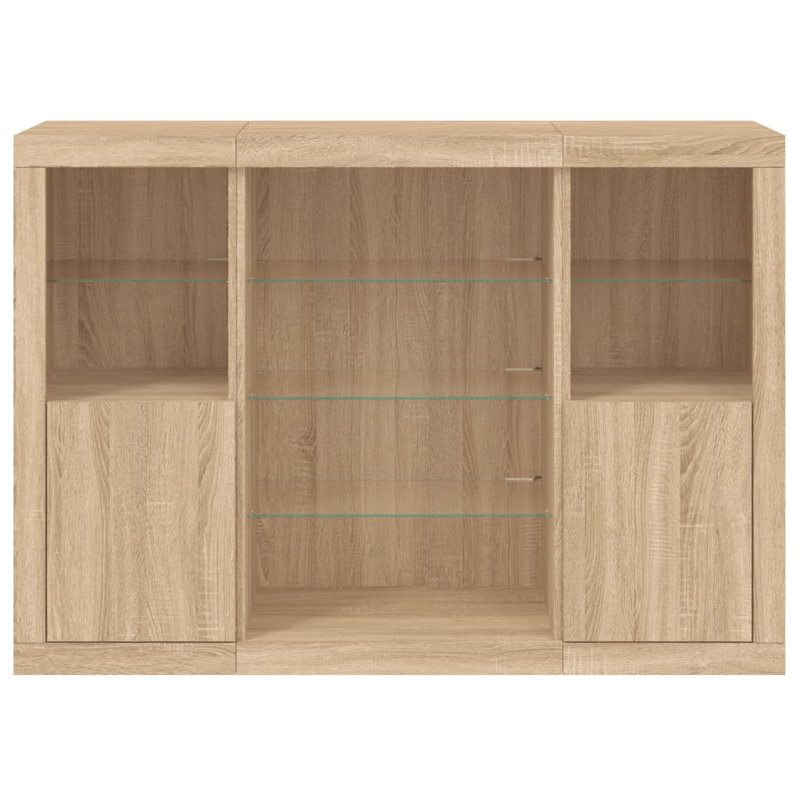 Badgeley 142.5cm Sideboard, Sonoma Oak