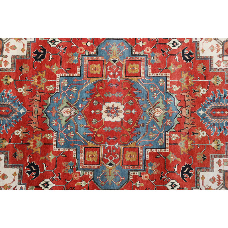 Wool Oriental Area Rug, Rectangle 10' x 14'