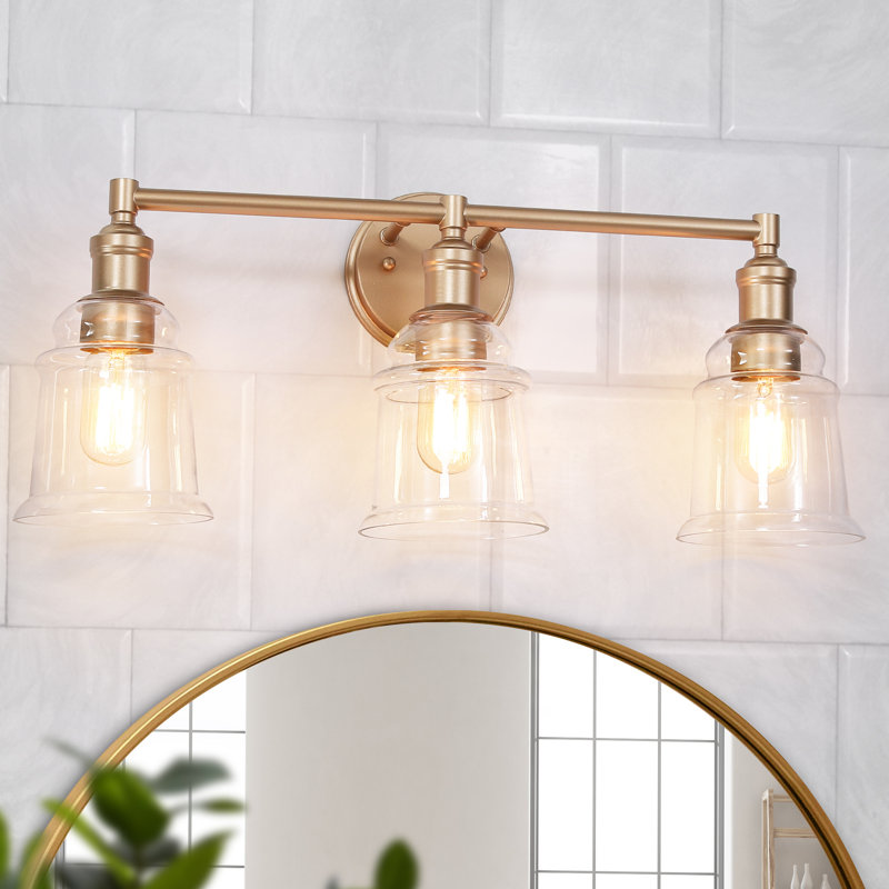 3 - Light Dimmable Bathroom Vanity Light