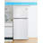 Commercial Cool 20 Cu. Ft. Top Mount Refrigerator with Ice Maker, 2-Door Refrigerator with Top Freezer, Freezer with Icemaker and Adjustable Temperature Control, ENERGY STAR, CCR2000GIMW, White-123767369