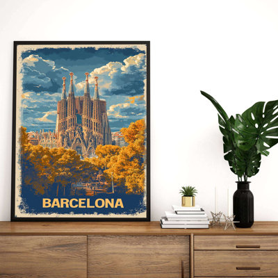Peinture élégante en panneau de fibres à densité moyenne, 15,8 po x 19,7 po | 100% panneau de fibres à densité moyenne avec impression numérique éclatante | L'art mural parfait pour la décoration de la maison ou du bureau ajoute une touche de sophistication à tout espace