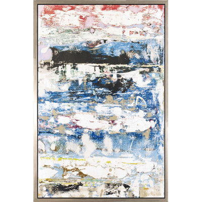 «Day at the Beach I», reproduction encadrée sur toile