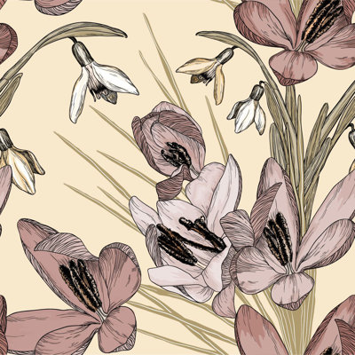 Floral Wall Mural