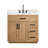 Gavino 36 " W Freestanding Standard 1 Single Vanity Bathroom Vanity With Stone Top-2130207817-2130207816