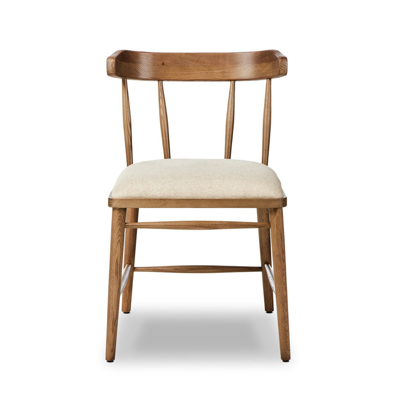 Colter Leather Dining Chair, Amber Ash, Amber Ash