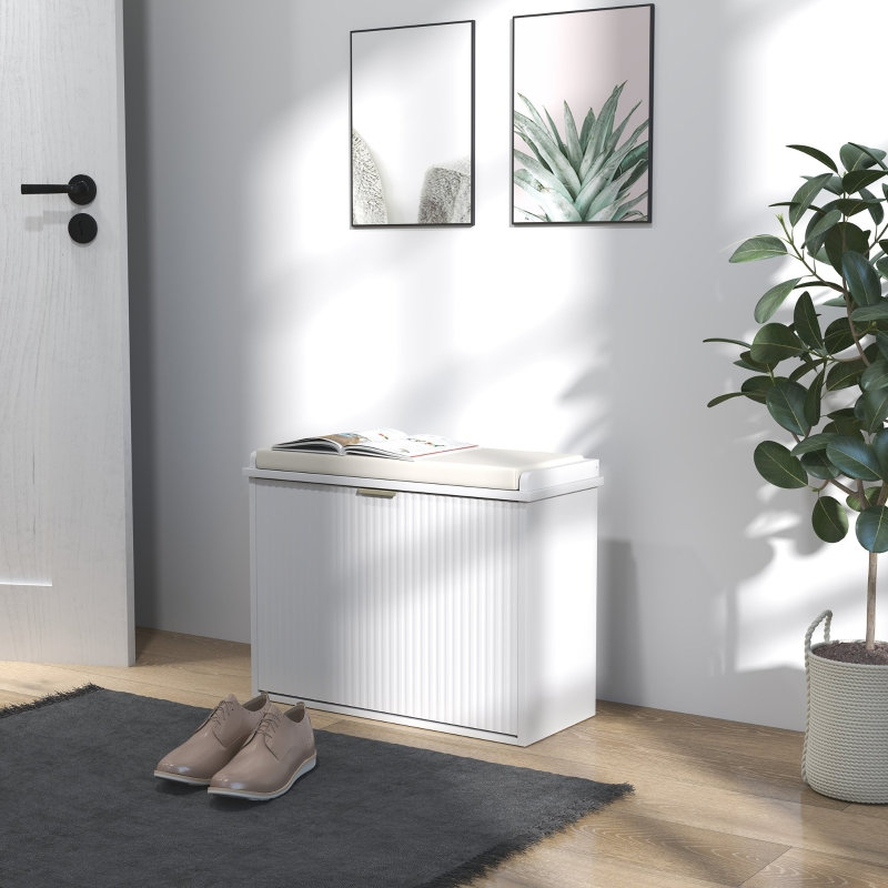 6 Pair Shoe Storage Bench