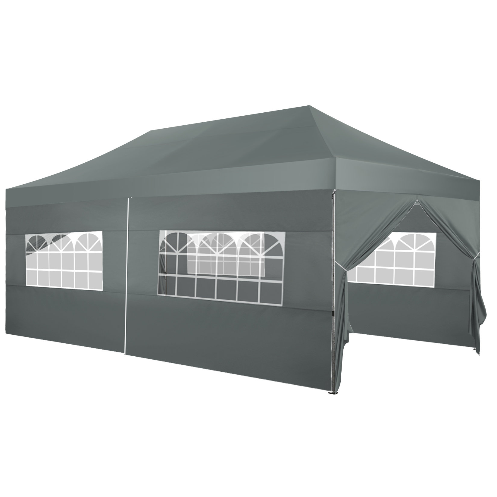 SANOPY 10x20 FT Pop up Canopy, UPF 50+ All Weather Waterproof Outdoor