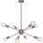 Davit 8 - Light Dimmable Sputnik Sphere Chandelier-2060118256
