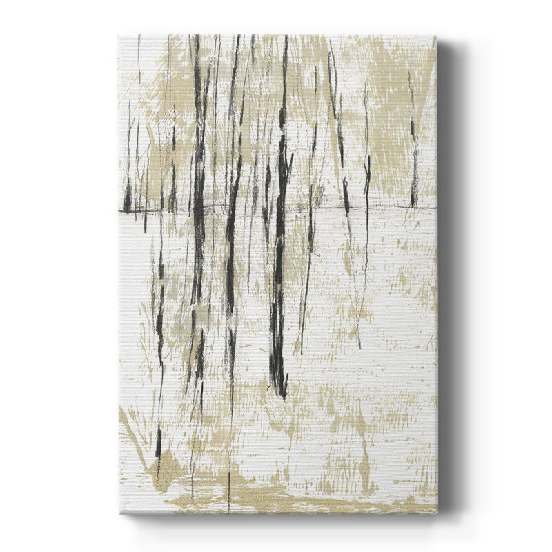 Gilded Forest II - galerie sur mesure, H 27 po x l 18 po