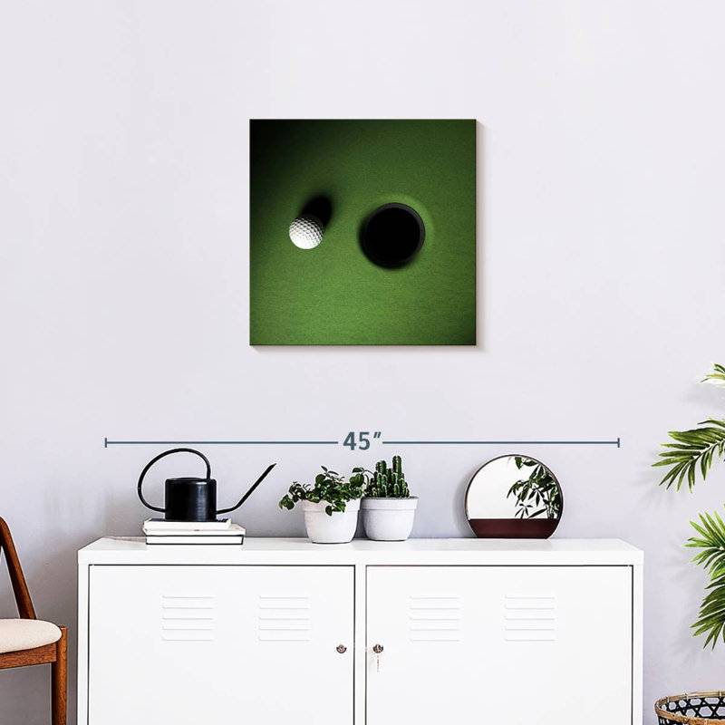 Sireci Golf Ball By The Hole, 20" H x 20" W
