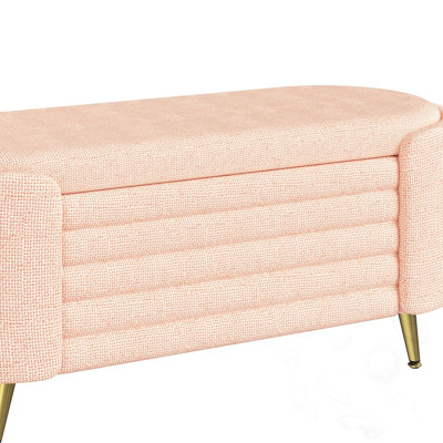 Upholstered Storage Bench wit Lid