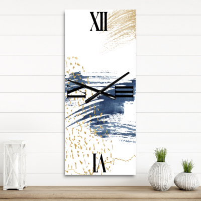 Horloge murale abstraite I