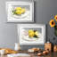 «Lemons On A Plate I», ensemble de 2 reproductions de cadres photo-2085594147-2085594146