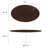 Lippa 78" Oval Wood Grain Dining Table-589338232