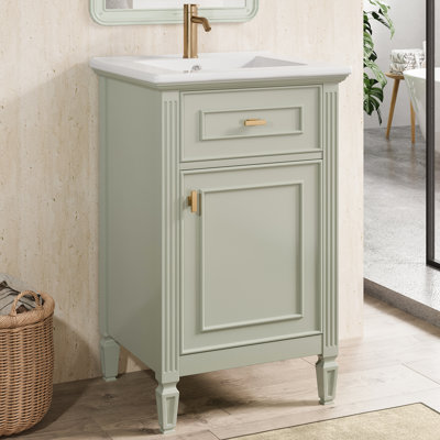 Freestanding Standard With Top