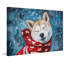 Snowy Midnight 1 Piece Wrapped Canvas Painting-872136136
