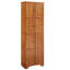 Armoire de rangement élégante à 8 portes avec 4 tablettes - Améliorez le style de votre maison en chêne pour ajouter une touche d'élégance à
