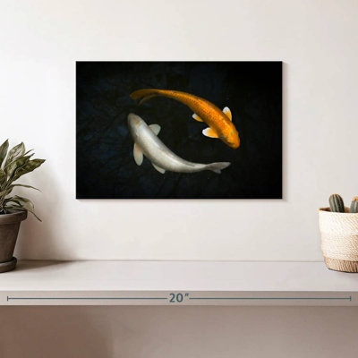 Brampt argent et or Koi
