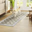 Tapis bleu lavable à la machine avec technologie AirFlo EVERWASH Haven Geo, bleu, 6 pi x 9 pi-126586794-126586796