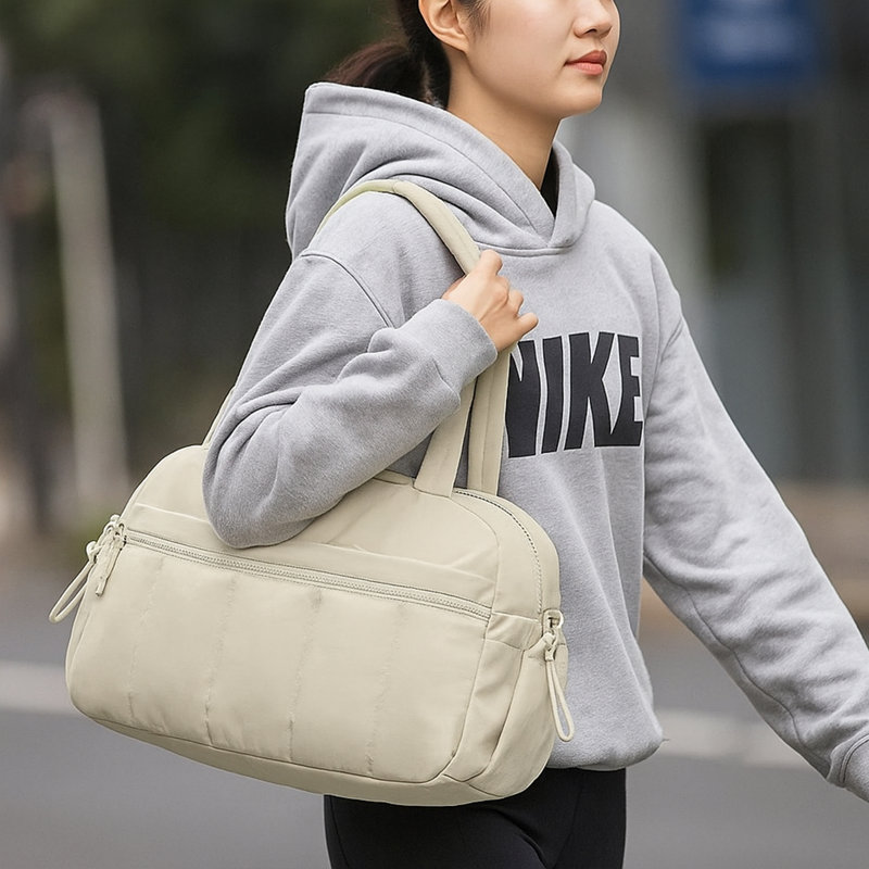 Sac de sport avec sac de sport, Beige