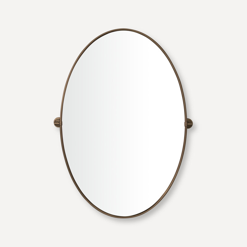 Craft Series Pivot Bathroom / Vanity Mirror, Antique Bronze
