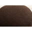 Tabouret de repose-pieds rond, brun et doux, s'adapte au salon et à la chambre à coucher de 10,1 lb, brun-477374335